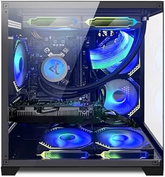 Amazon.com: HOENGAGER Panorama Gaming PC Desktop - AMD Ryzen 5